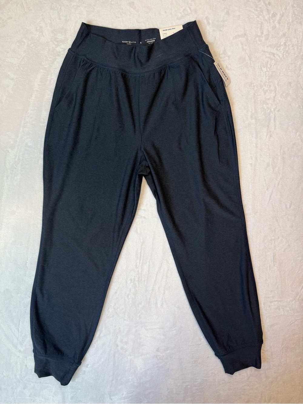 Old Navy Black Women's Jogger Track Pants